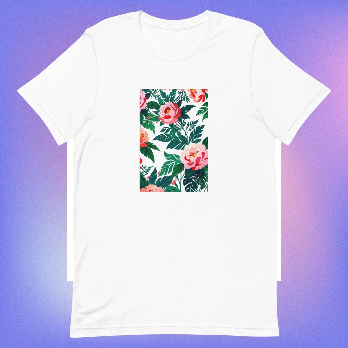 Vintage Aesthetic anime flowers t-shirt - by Honestly Aesthetic - product_tags