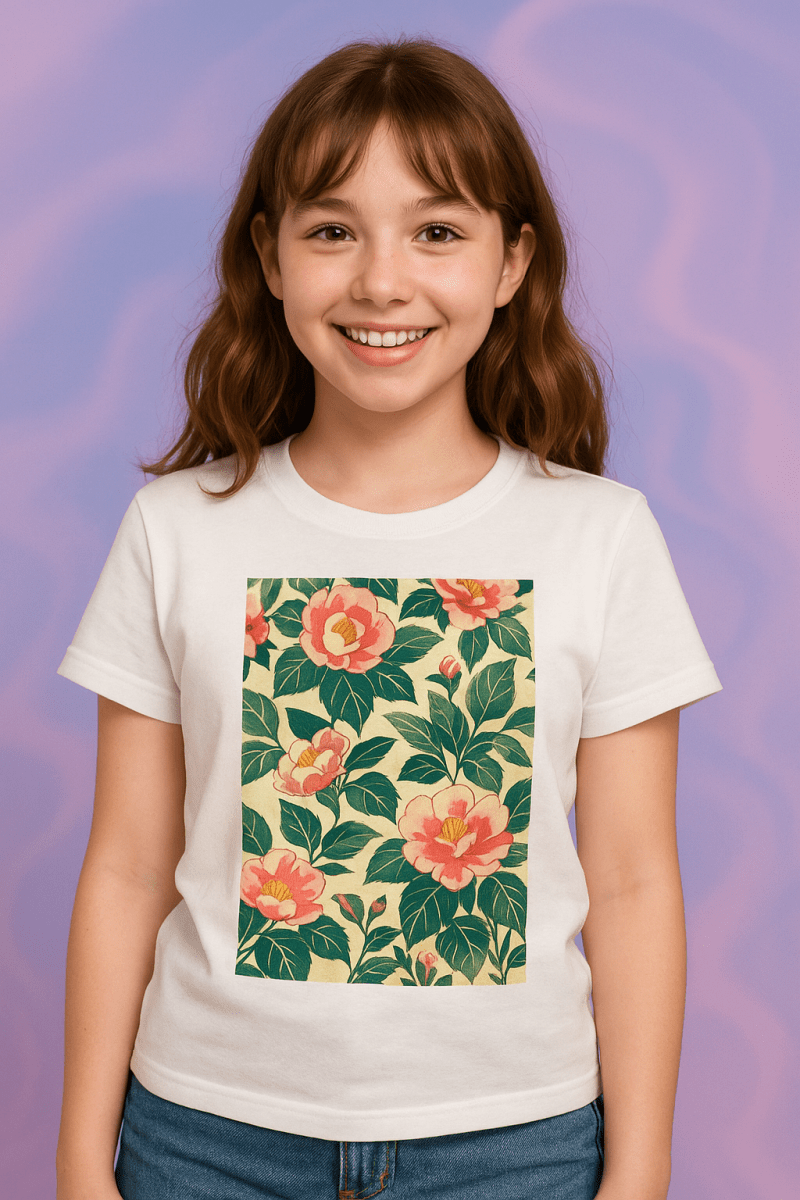 Vintage Aesthetic anime flowers t-shirt - by Honestly Aesthetic - product_tags