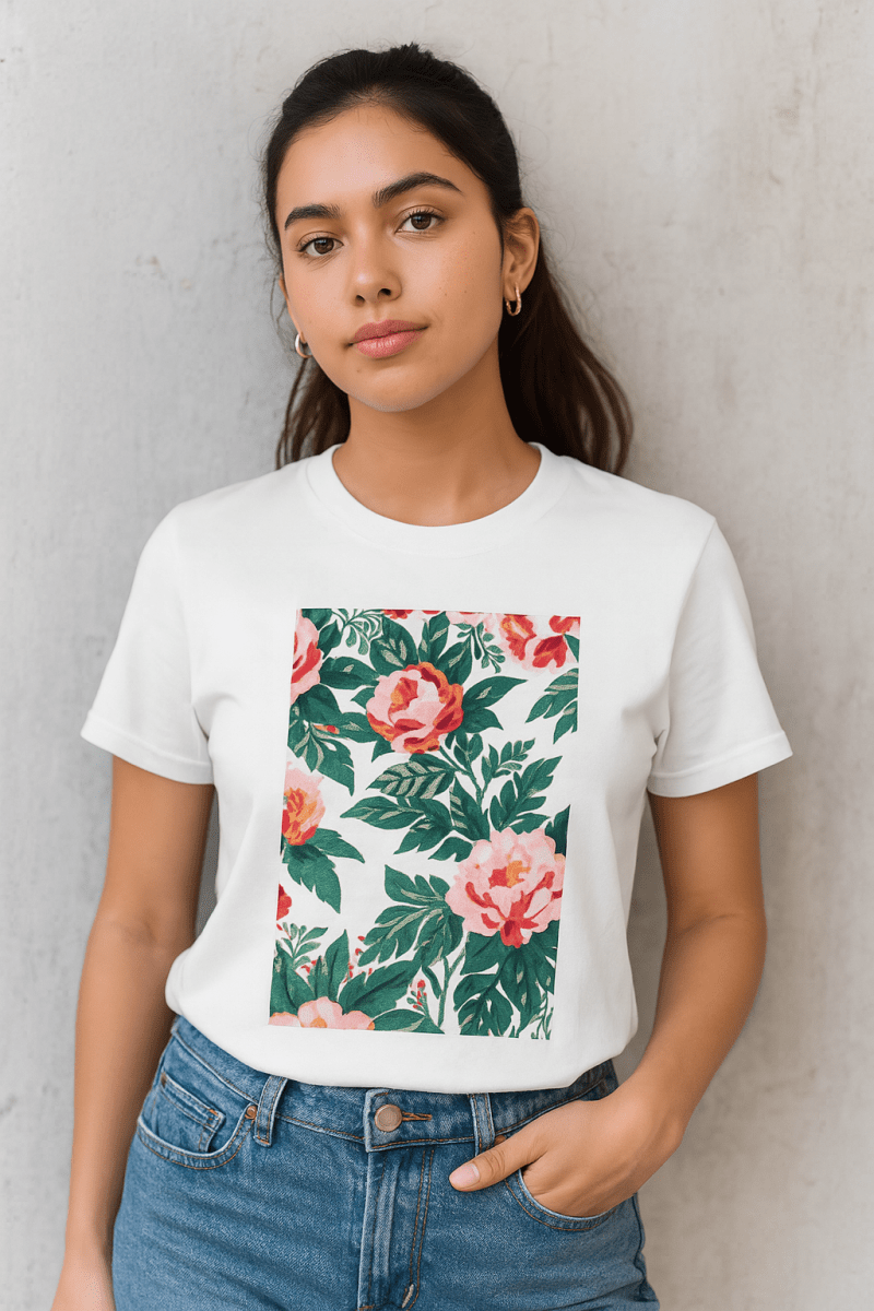 Vintage Aesthetic anime flowers t-shirt - by Honestly Aesthetic - product_tags