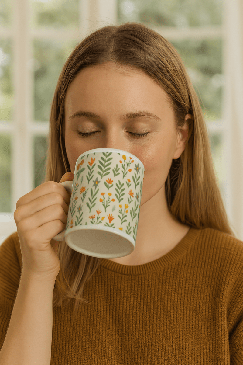 Wildflower glossy mug - by Honestly Aesthetic - product_tags