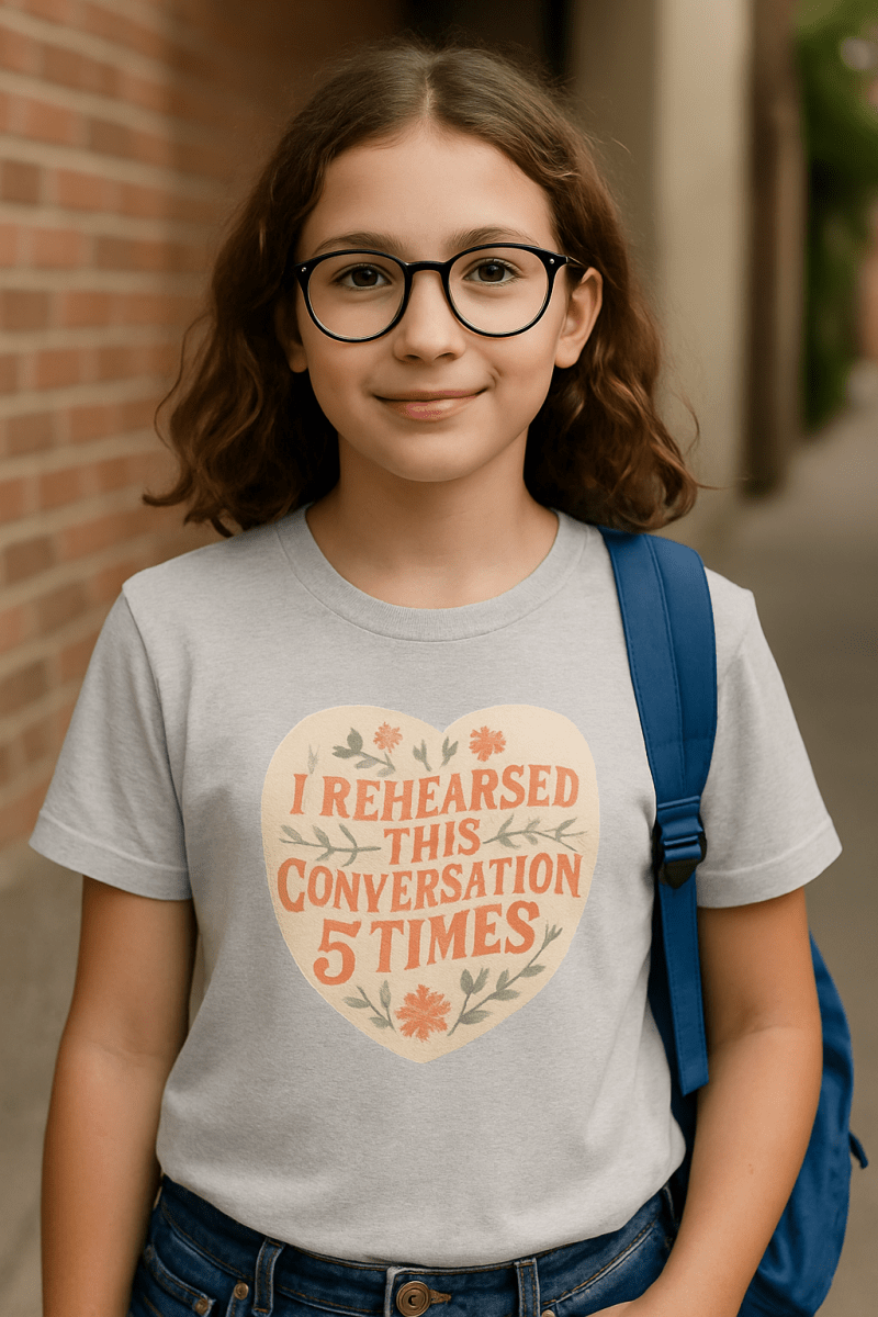 I Rehearsed This Conversation 5 Times t-shirt - by Honestly Aesthetic - product_tags