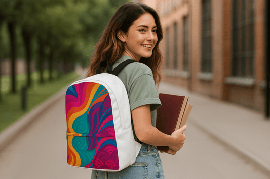 Psychedelic Swirl Backpack - by Honestly Aesthetic - product_tags