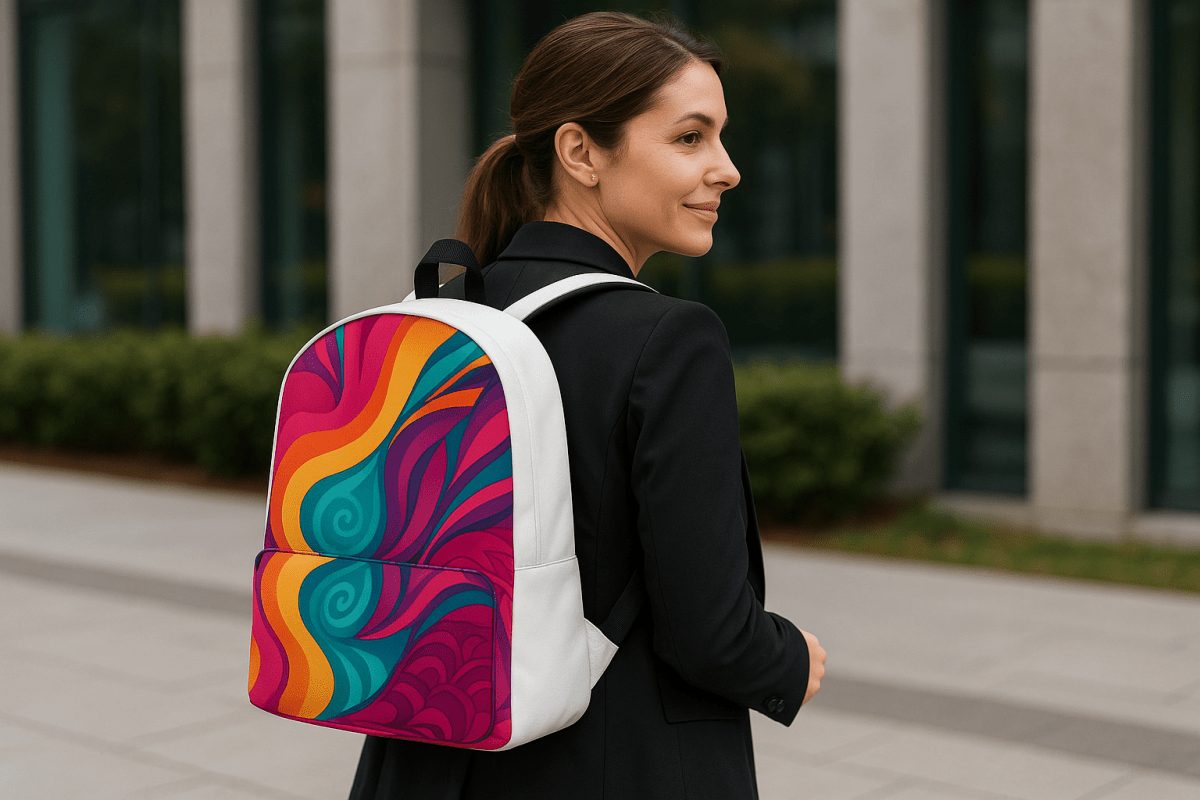 Psychedelic Swirl Backpack - by Honestly Aesthetic - product_tags