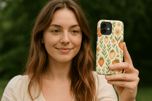 Strawberry Garden Tough Case for iPhone® - by Honestly Aesthetic - product_tags