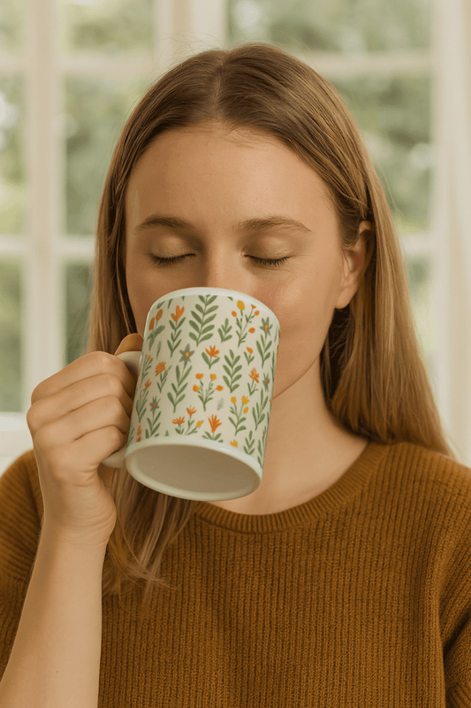 Wildflower glossy mug - by Honestly Aesthetic - product_tags